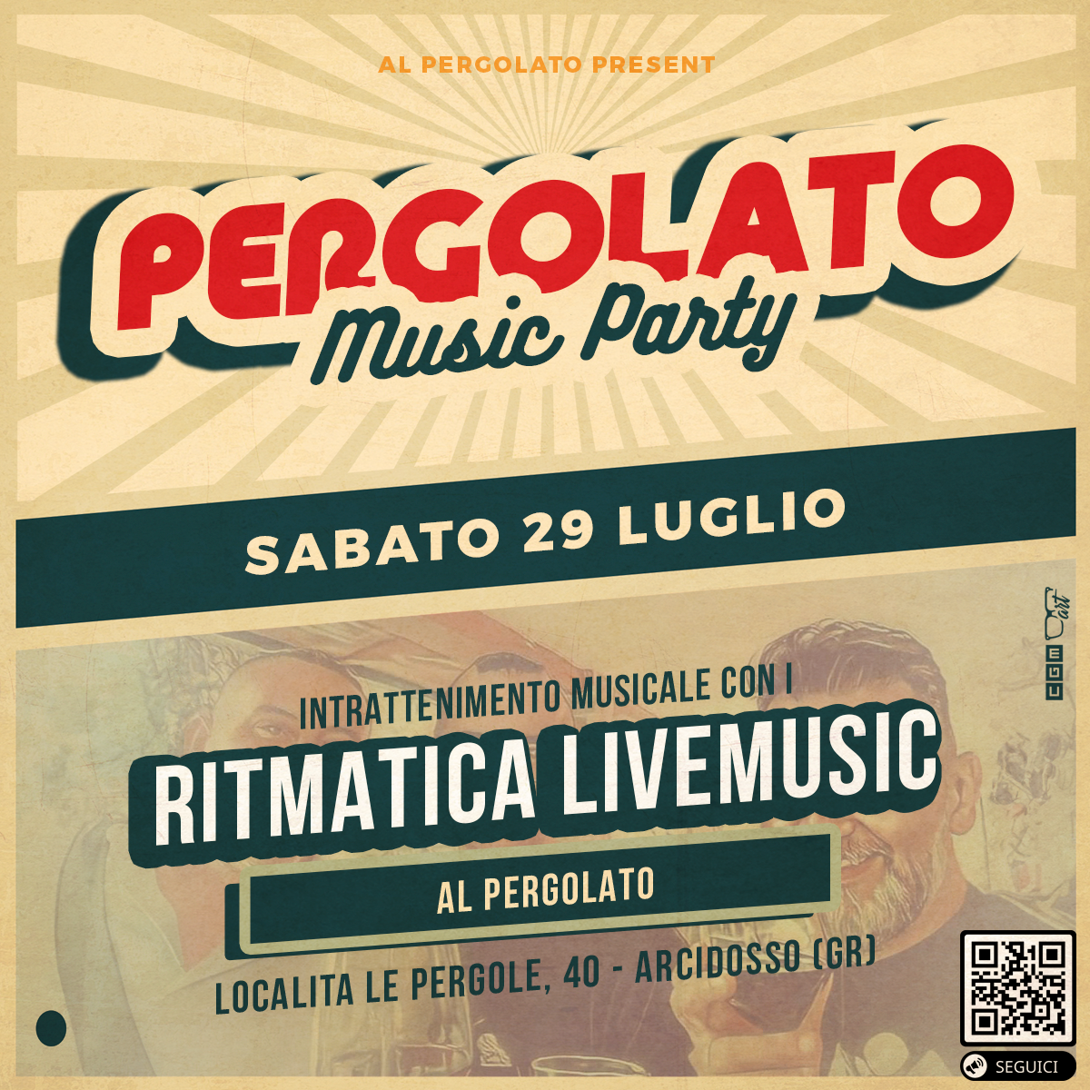 Locandina AL PERGOLATO
